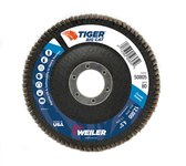 image of Weiler Big Cat Type 27 Flap Disc 50805 - Zirconium - 4-1/2 in - 80 - Medium