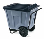 image of Akro-Mils 76591 Akro-Cart - 90 gal Capacity - Gray