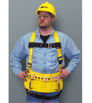 image of Miller 850DT Confined Space, Oil & Gas Body Harness 850DT-OIL-RS/LAG, Size Large, Yellow - 14792