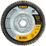 image of Dewalt MAXTRIM Type 27 Flap Disc 41061 - Ceramic - 4 1/2 in - 80