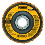image of Dewalt Flap Disc 17017 - 4 1/2 in - Medium