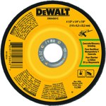image of Dewalt Cutoff Wheel 26643 - Type 27 (Depressed Center) - 4 1/2 in - Silicon Carbide