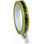 image of Protektive Pak Wescorp Clear / Yellow Static-Control Tape - 3/4 in Width x 72 yds Length - 2.4 mil Thick - PROTEKTIVE PAK 46914