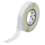 image of Brady Freezerbondz THT-179-492-3 Die-Cut Printer Label Roll - 1 in x 1 in - Polyester - White - B-492 - 66267