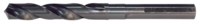 image of Cle-Force 1681 23/32 in Reduced Shank Drill C68688 - Right Hand Cut - Radial 118° Point - Steam Oxide Finish - 6 in Overall Length - 3.125 in Spiral Flute - High-Speed Steel - Reduced with 3 Flats Sha