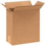 image of Kraft Corrugated Boxes - 4.375 in x 8.75 in x 9.5 in - 1218