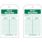 image of Brady 86513 Green on White Polyester / Paper General Inspection General Inspection Tag - 4 in Width - 7 in Height - B-837