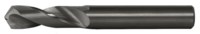 image of Cleveland 1767 27/64 in Stub Length Drill C89699 - Right Hand Cut - 4-Facet 118° Point - Bright Finish - 3 in Overall Length - 1.25 in Spiral Flute - Carbide - Straight Shank