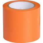 image of Brady Orange Floor Marking Tape - 4 in Width x 108 ft Length - 0.0055 in Thick - 01498