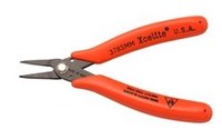 image of Xcelite by Weller Steel Smooth Needle Nose Straight Needle Nose Gripping Pliers - 5 1/2 in Length - Molded Plastic Grip - 378SMMN