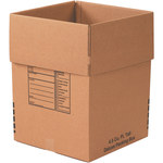 image of Kraft Deluxe Packing Boxes - 18 in x 18 in x 24 in - 2183