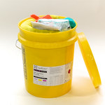 image of Spilfyter Grab & Go 4 gal Acid Neutralizing Powder Bucket Spill Kit - 810042-42261