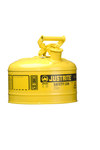 image of Justrite Safety Can 7125200 - Yellow - 14011