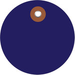 image of Shipping Supply Blue Vinyl Plastic Tags - 12181