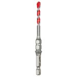 image of Milwaukee SHOCKWAVE 3/16 in Hammer Drill Bit 48-20-9094 - 4 in Overall Length - Carbide Tipped - Hex Shank