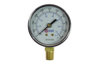 image of Coilhose 1/4 in Hydraulic Gauge GH191000 - Chrome - 30424