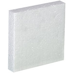 Kraft 1 gal Plastic Jug Foam Insert - 6 in x 6 in x 1 in - SHP-2238