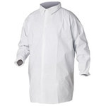 image of Kimberly-Clark Kleenguard Cleanroom Lab Coat A40 30923 - Size 4XL - White
