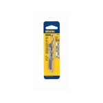 image of Irwin Hanson 1/4-28 NC Tap & Drill Bit 80232 - High Carbon Steel/High-Speed Steel