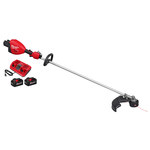 image of Milwaukee M18 FUEL Electric String Trimmer Kit 3006-22 - 16.40 lb - 0.08 in/0.095 in/0.105 in Line Diameter - 17 in Cut Diameter