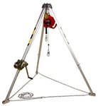 image of Protecta PRO Silver, Zinc Yellow, Red Confined Space System - 50 ft Length - 648250-01045