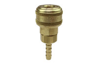 image of Coilhose Coupler 153A - 1/4 in ID Hose Thread - Brass - 11581