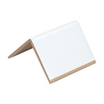 image of White Strapping Protectors - 3 in x 4 in x 3 in - 7466
