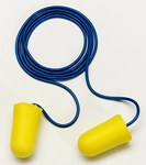 3M E-A-R Taperfit 312-1223 Yellow Medium Polyurethane Foam Disposable Corded Cone Ear Plugs - 32 dB NRR Ear Plug - 080529-12017