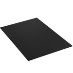 image of Black Plastic Sheets - 40 in x 48 in x 3/16 in - 2474