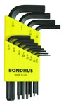 image of Bondhus ProGuard Short Arm Hey Key L-Wrench Set 12236