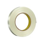 image of 3M Scotch 8988 Clear Filament Strapping Tape - 18 mm Width x 55 m Length - 6.9 mil Thick - 40052