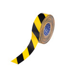 image of Brady ToughStripe Max Yellow, Black Floor Marking Tape - 2 in Width x 100 ft Length - 0.024 in Thick - 62875