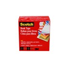 3M Scotch 845 Clear Book Tape - 1 1/2 in Width x 15 yd Length - 07382
