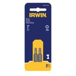 image of Irwin T20 Torx Insert Bit IWAF21TX202 - 1/4 in Shank - 1 in Length - 64215