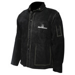 image of PIP Boarhide Welding Coat Caiman 3029-5 - Size Large - Black - 30295
