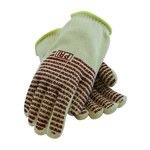 image of PIP 43-802 Red/White Large Hot Mill Glove - 12 in Length - 43-802L