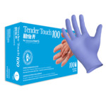 image of Sempermed Tender Touch 100 Small Powder Free Examination Gloves - Exam Grade - Textured Finish - TTNF101