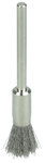 image of Weiler Stainless Steel Cup Brush - Shank Attachment - 3/16 in Diameter - 0.003 in Bristle Diameter - 26099