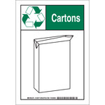 image of Brady B-555 Aluminum Rectangle White Environment Sign - 7 in Width x 10 in Height - 129369