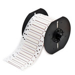 image of Brady B33D-187-2-7642 Die-Cut Printer Sleeve - 2 in x 0.187 in - Polyolefin - White - B-7642 - 96749