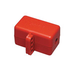 image of Brady Prinzing Red Electrical Plug Lockout PLO25E - 754473-45846