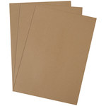 Shipping Supply Kraft Chipboard Pads - 35 in x 23 in -.022 in Thick - SHP-12292
