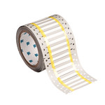 image of Brady Permasleeve 3HT-094-2-WT-S Die-Cut Printer Sleeve - 2 in x 0.182 in - Polyolefin - White - B-345 - 92204