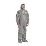 image of West Chester Disposable General Purpose & Work Coveralls C3906/L - Size Large - Gray - 039149
