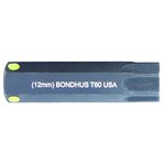 image of Bondhus ProHold T60 Torx Bit Driver Bit 32060 - Protanium Steel - 2 in Length