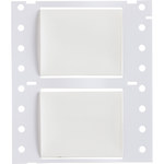 image of Brady Permasleeve 2HX-1500-2-WT-J Die-Cut Printer Sleeve - 1.969 in x 1 1/2 in - Polyolefin - White - B-7642 - 82222