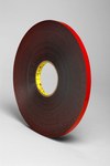image of 3M 5925 Black VHB Tape - 1/4 in Width x 36 yd Length - 25 mil Thick