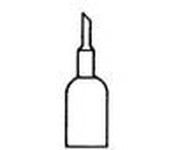 image of Weller PL114 Spade Tip - Spade - 03678