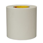 image of 3M 9443NP Clear Bonding Tape - 1 in Width x 60 yd Length - 9.7 mil Thick - Densified Kraft Paper Liner - 58592