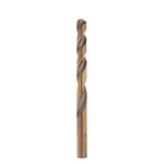 image of Milwaukee RED HELIX 3/8 in Drill Bit 48-89-2321 - Right Hand Cut - Split 135° Point - Uncoated (Bright Finish) Finish - 5.62 in Overall Length - 3.74 in Flute - Cobalt